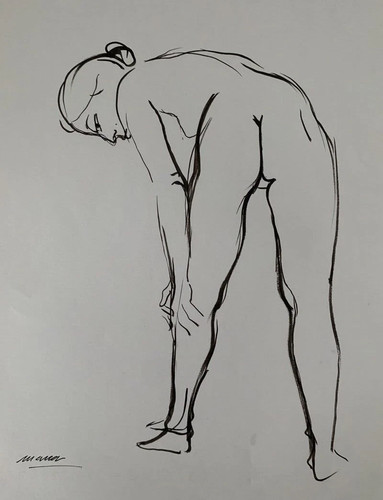 Très beau dessin féminin - très,