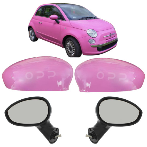 Pour fiat 500 2008 - 2008-2017, miroir