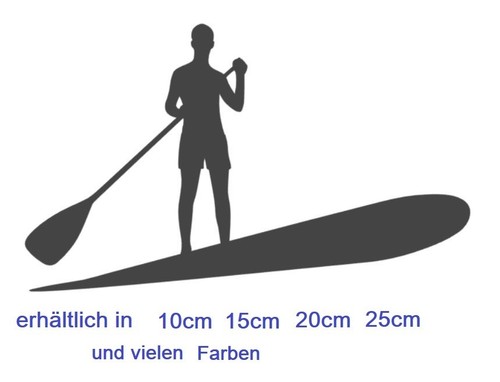 Stand paddle autocollant - up,