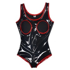 Femme Faux Latex Body Effet