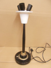 ANCIEN PIED DE LAMPE METAL  TYPE  MAZDA  A 3 FEUX  FONCTIONNE