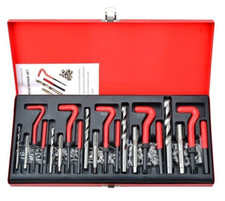 131 PCS coffret réparation de filetage M5 M6 M8 M10 M12  Filet rapporté