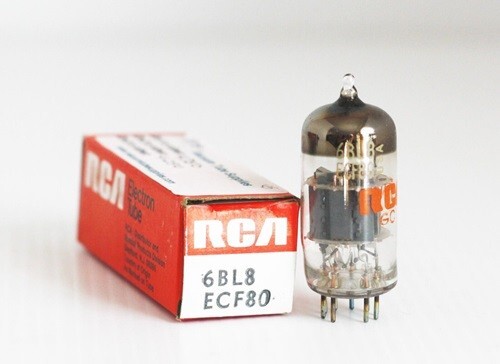 Tube 6bl8 ecf80 rca nos - ecf80,