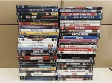 LOT DE 50 DVD originaux–Films  Action comédie thriller