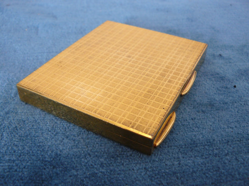 Etui cigarette plaqué or - cigarette,