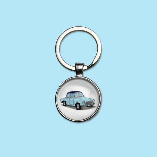 Porte clefs simca aronde p60 - porte-clefs,