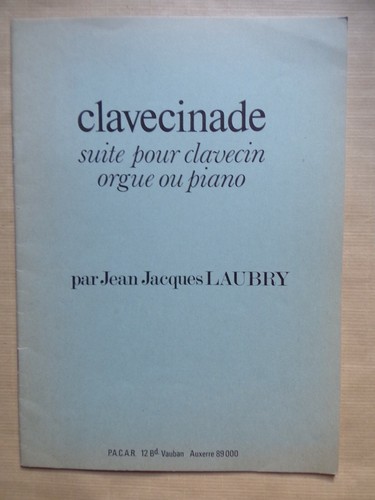 Album partition clavecinade - §,