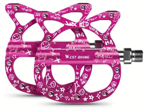 Pédales vélo cat alu cnc - pédales,