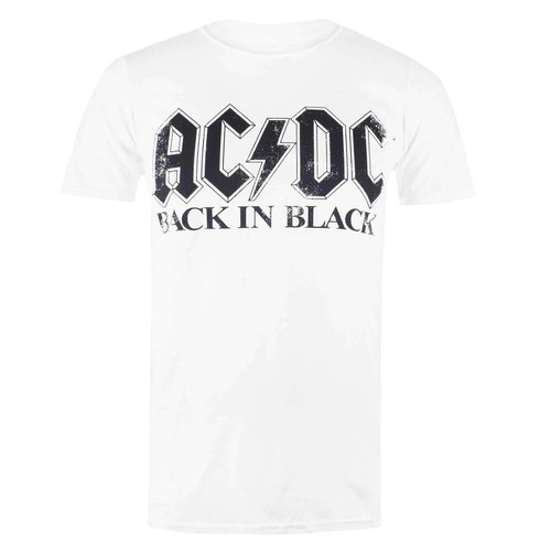 Shirt back in black - ac/dc,