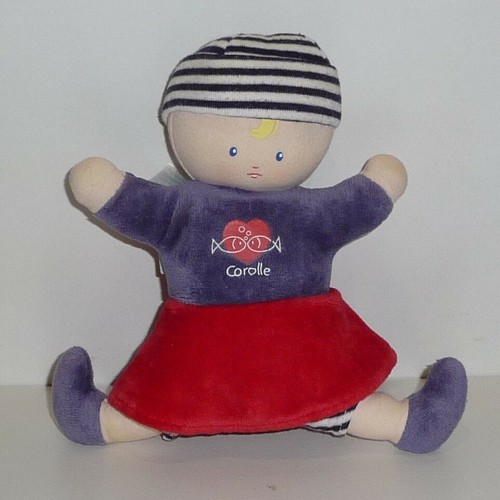 Doudou poupée corolle - doudou,