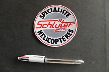 Autocollant / Sticker - SCHLUTER - Spécialiste hélicoptères - ROBBE