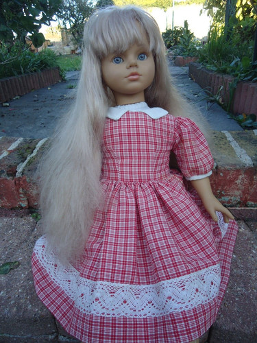Superbe poupée vintage cm - 62,