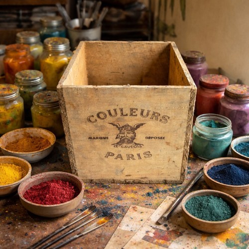 Petite caisse ancienne