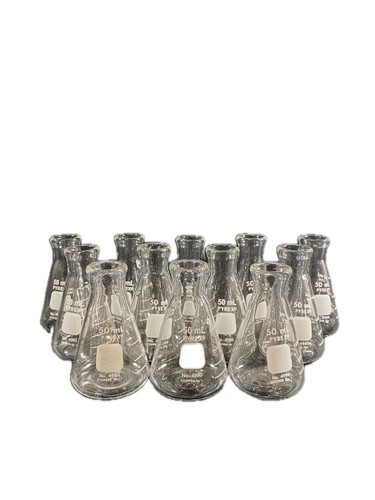 Pyrex glass 50ml heavy wall - glass,