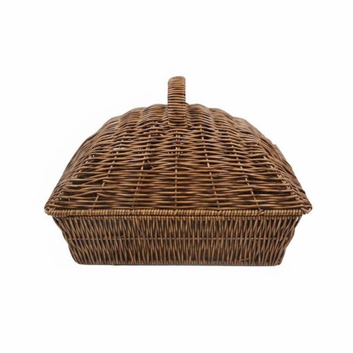 panier osier carre