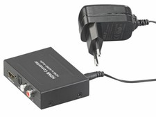 Convertisseur audio HDMI vers TOSLINK (5.1) et cinch stéréo (2.0) - Auvisio