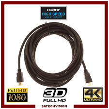 Cordon câble HDMI mâle / mâle connecteur plaqué Or 5 m Full HD 3D Ultra HD