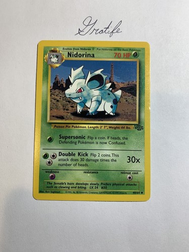 Pokemon tcg nidorina jungle - pokemon, tcg: