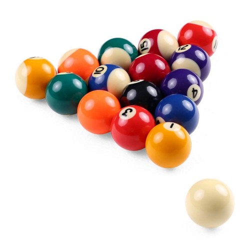 Lot billes billard jeu - 16, "jeu