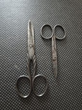 Ciseaux couture anciens ( lot de 2 pièces )