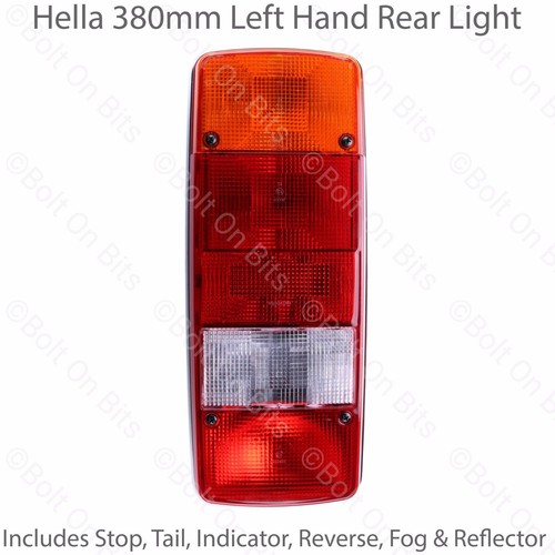 Left rear back lamp light - back, lamp/light