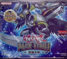 YU GI OH ! 1 BOITE DE 50 BOOSTERS DE 3 CARTES PACK ETOILE 2014 TIR DE LUMIERE