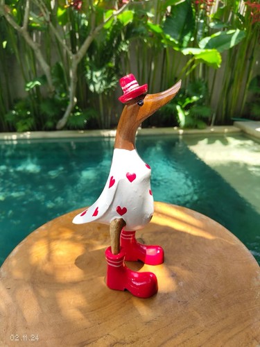Bali wood canard bois - canard, en
