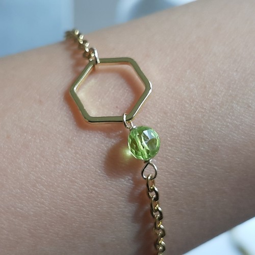 Bracelet pierre précieuse - bracelet, en