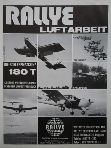1978 pub socata - 5/1978,