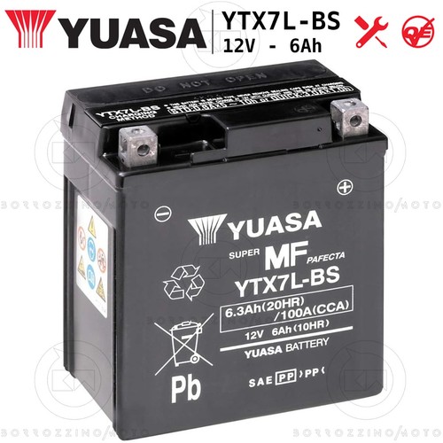 Batterie yuasa ytx7l - yuasa, ytx7l-bs