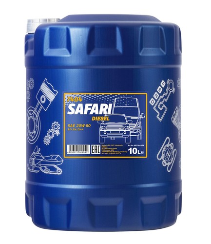Litres mannol safari 20w 50 - litres,