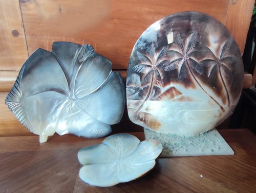 Ancien coquillage nacre - en,