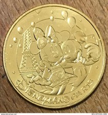 MDP 2019 DISNEYLAND MINNIE & MICKEY DISNEY MÉDAILLE MONNAIE DE PARIS JETON MEDAL