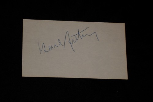 Gene autry signed autographed - gene,
