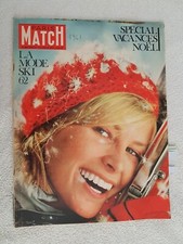 PARIS MATCH N°664 12/1961