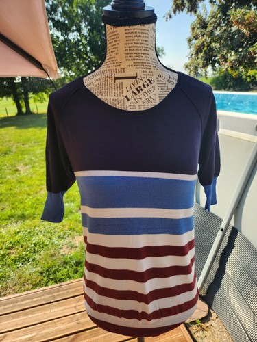 Kookai pull fin rayures - kookai,