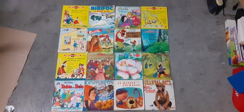 Lot livres disques vinyles - lot, livres-disques