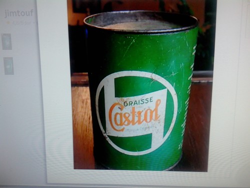Ancien pot graisse - de,