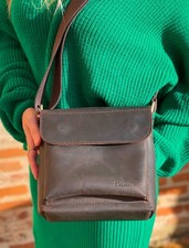 Sac à main pour femme en cuir de qualité, Sac pour femme moyen format
