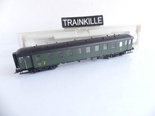 (2) 855677 F HO FLEISCHMANN VOITURE VOYAGEURS 3E CLASSE SNCF AVEC ECLAIRAGE