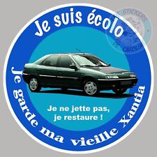 STICKER JE SUIS ECOLO JE GARDE