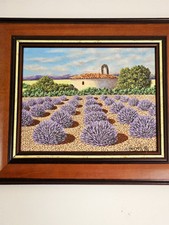 paysage provençal lavande