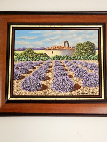 Paysage provençal lavande - paysage,