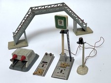 Lot accessoires JEP Kibri Hornby lampadaire signal échelle O (zéro) sans boîte