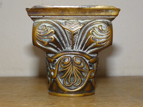 Ancien cendrier bronze - en,