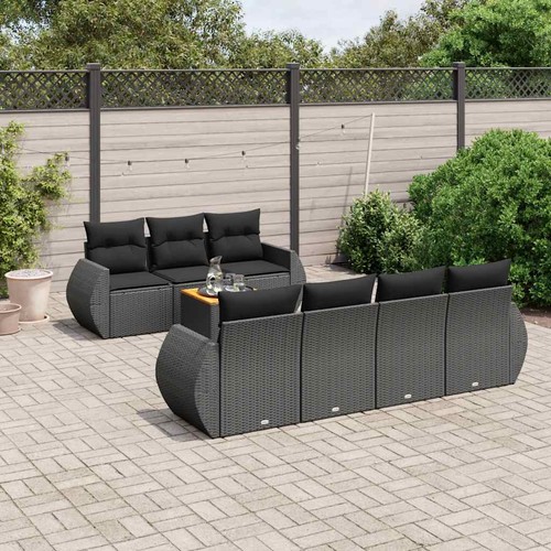 Salon jardin avec coussins - avec,