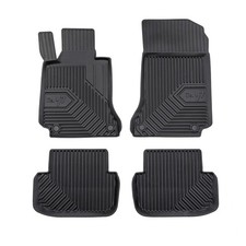 Tapis de sol pour Mercedes-Benz Classe E Coupé C207 2009-2017 TPE Noir 4Pcs
