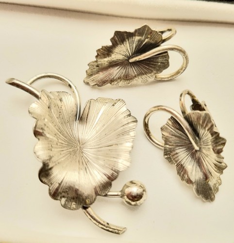 Demi parure vintage argent - demi-parure,