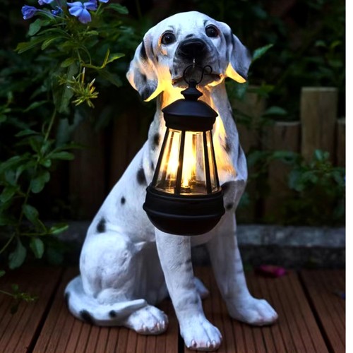 Lampe solaire led dalmatien - led,