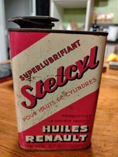 Bidon Ancien Huiles Renault